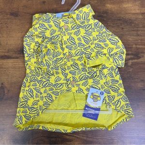 Banana Boat Size Small For Dogs Button Up Shirt Dogs Clothing Dogs Yello…